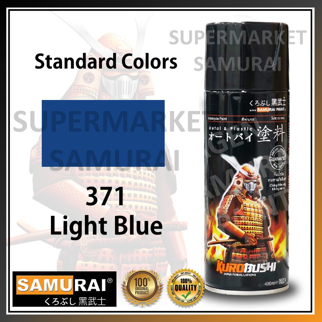 

Samurai Paint 371 Warna Light Blue Warna Standar Cat Pilox Standard Colours