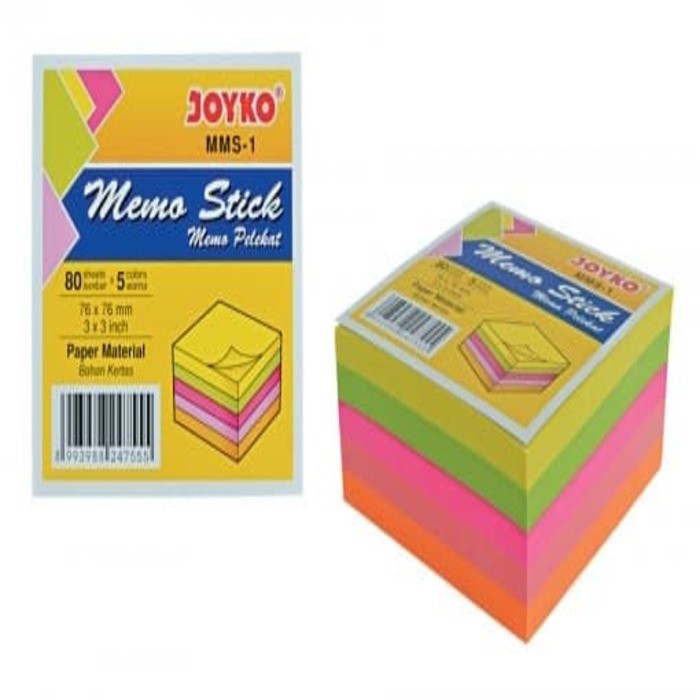 

MEMO STICK JOYKO MMS-1 ( 5 WARNA )
