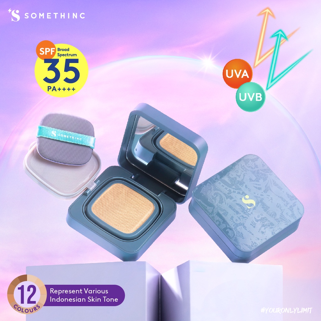 Somethinc Copy Paste Cushion SPF33 PA+++ Glow Finish - Cushion Original BPOM