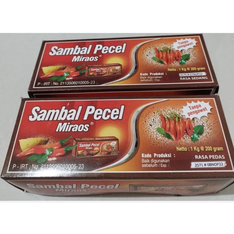 

sambel pecel miraos madiun kediri 1kg