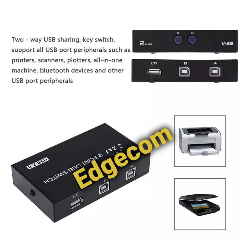 USB 2.0 Sharing Switch 2 Port Manual GAINTECH