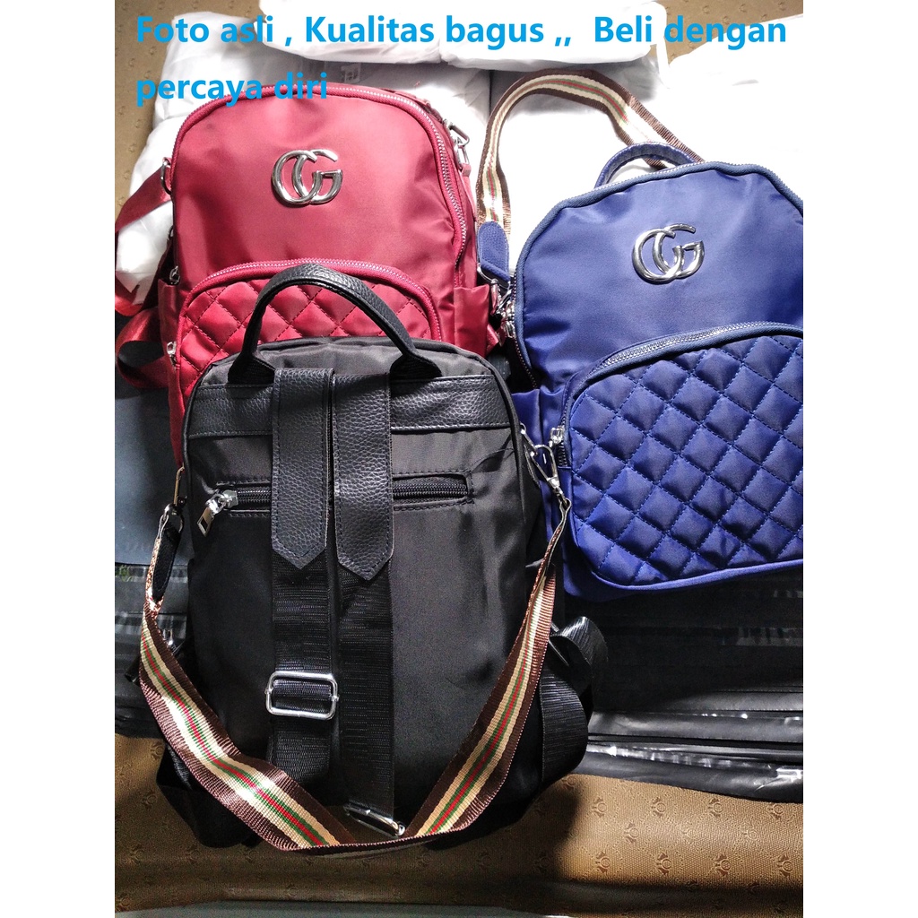 Ransel cewek Multifungsi Backpack tas gendong women Bags Sling tas wanita Oxford cloth shoulder bags import tas fashion tas 588