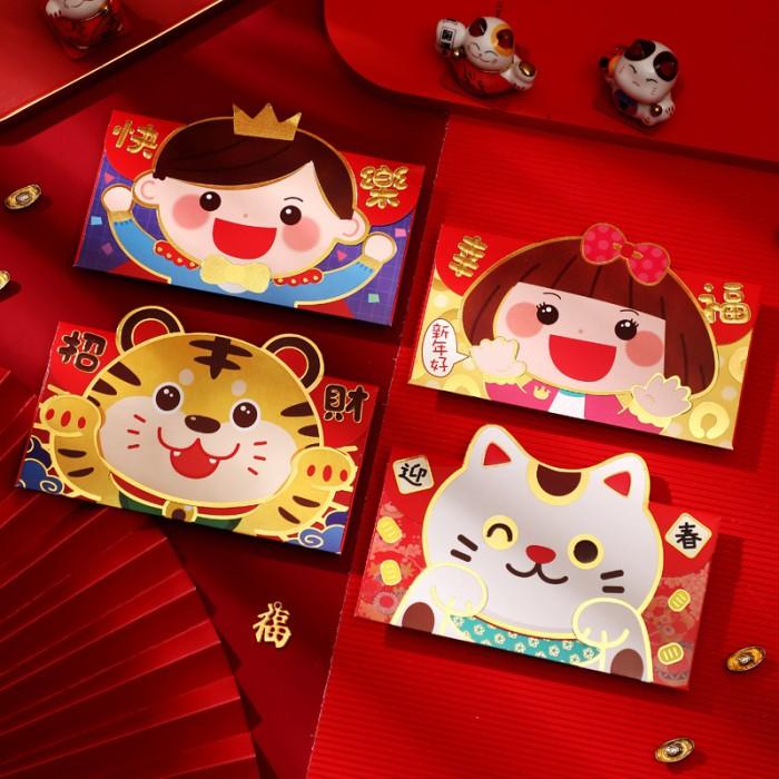

Angpao Panjang Amplop Macan Angpau Imlek Premium Tebal Ampau Sincia 055