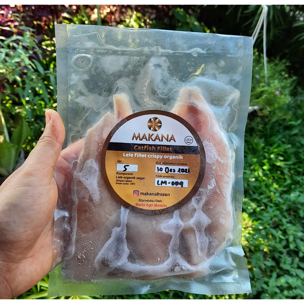 

Lele Organik Fillet Crispy Free Bumbu Tepung Tanpa Kulit/Duri/Tulang