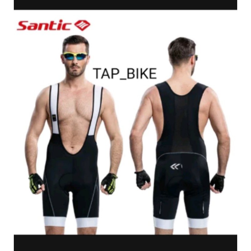 BIB Short SANTIC C05031 - SUTO II Celana Padding Sepeda Pria Original