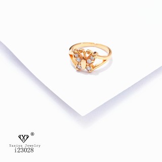 Cincin Anak Kupu Permata Perhiasan Imitasi Gold 18K Yaxiya ...