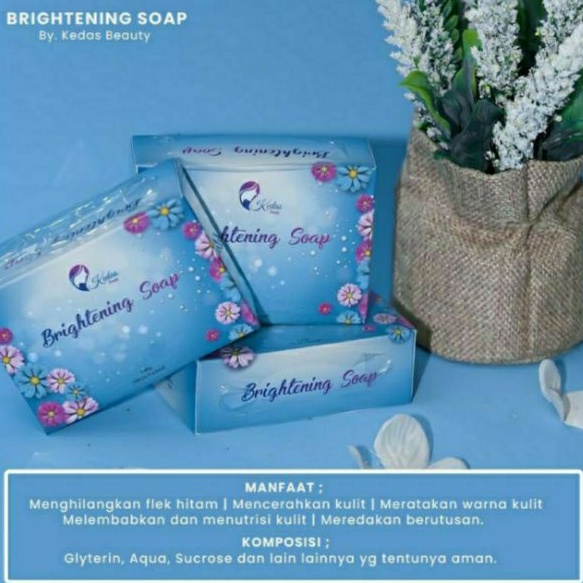 BPOM SABUN KEDAS BEAUTY 100% ORI WHITENING-1