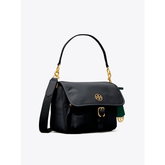 Tas Tory Burch 74651 001 Piper Crossbody Women's Nylon 2 Way Shoulder