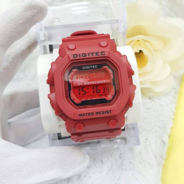 JAM TANGAN PRIA DIGITEC DG 5012 /2012 ORIGINAL TAHAN AIR RUBBER STRAP DIGITEC MONSTER