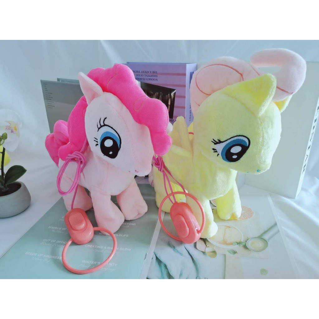 Boneka Unicorn Kuda poni Bisa berjalan /Goyang /Nyanyi/ bisa Musik Bisa Joget/mainan anak dan bayi