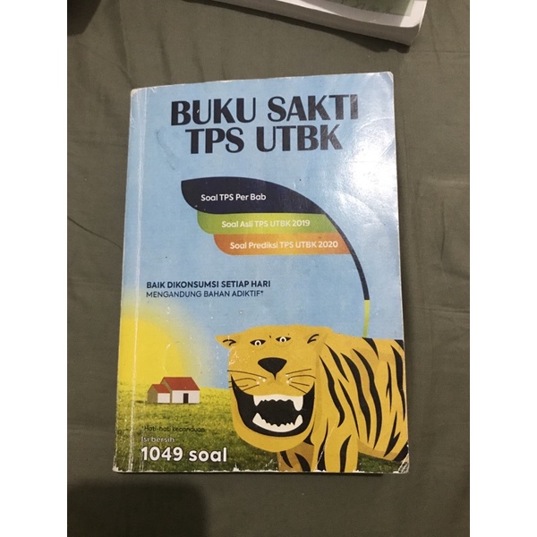 buku sakti tps utbk 2020 / buku susu macam tps 2020