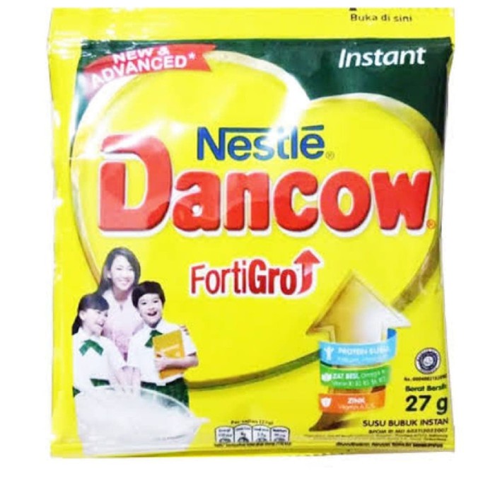 

Susu Bubuk / Milk powder / Nestle Dancow Fortigo Sachet 27gr