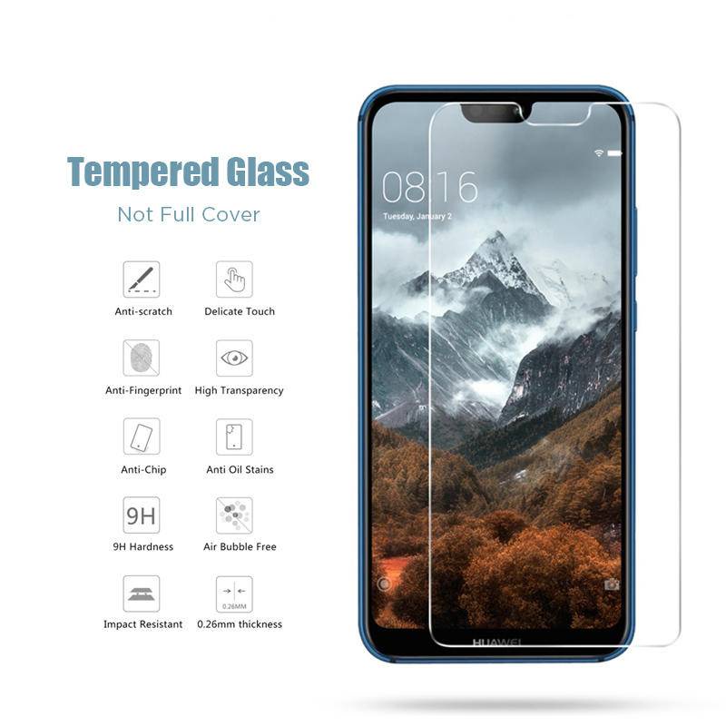 Tempered Glass 9H Untuk HUAWEI Nova 2i 3i Y6 2018 Y6 Y7 Pro Y7 Prime Y9 Y7P Nova2 Lite 5T P20 P30 Lite