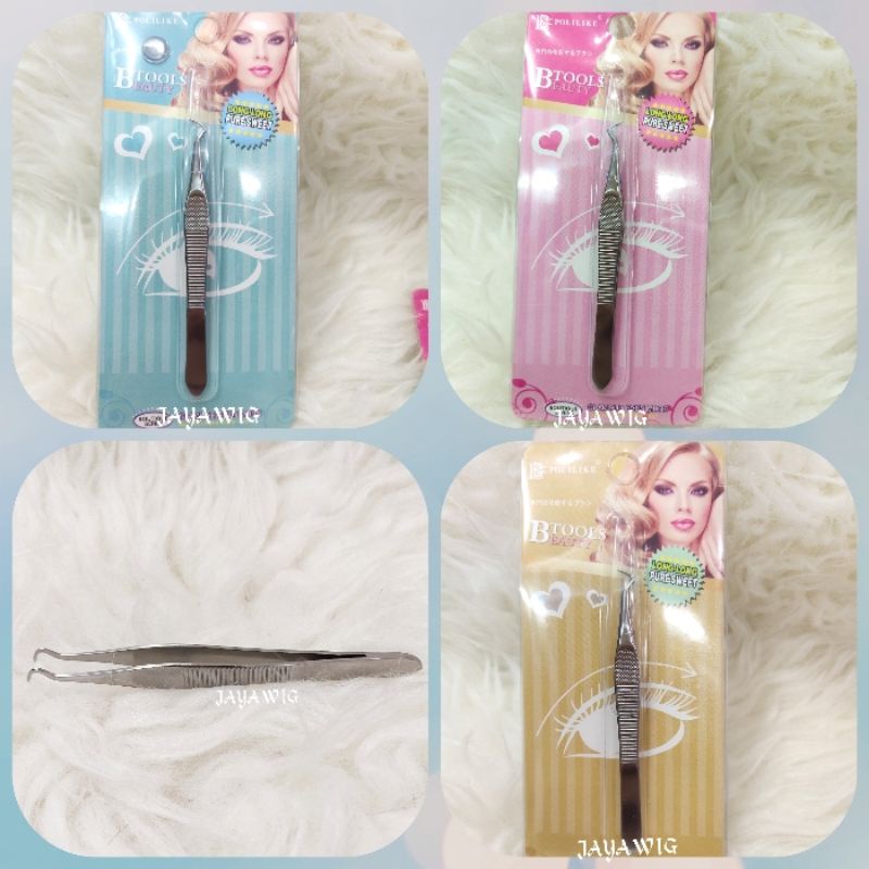 Pinset Bengkok Pinset Jerawat Ujung Lancip