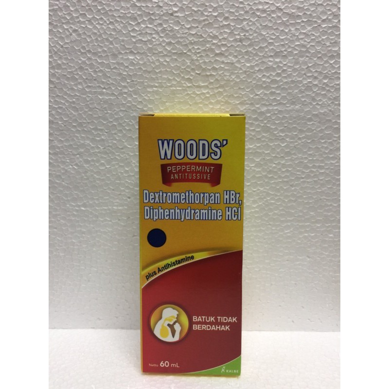 

Woods syrup Merah 60ml