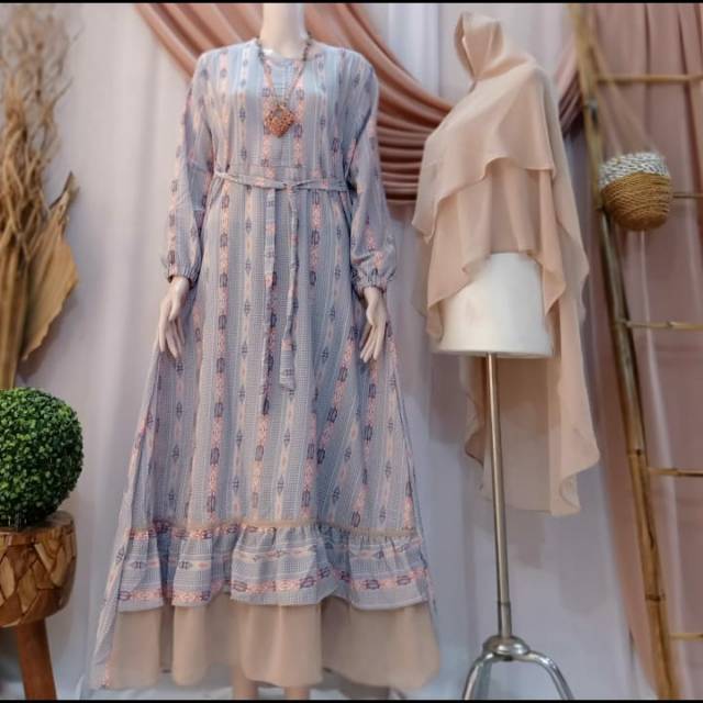 *ready* gamis NAYLA monalisa
set hijab syar'i