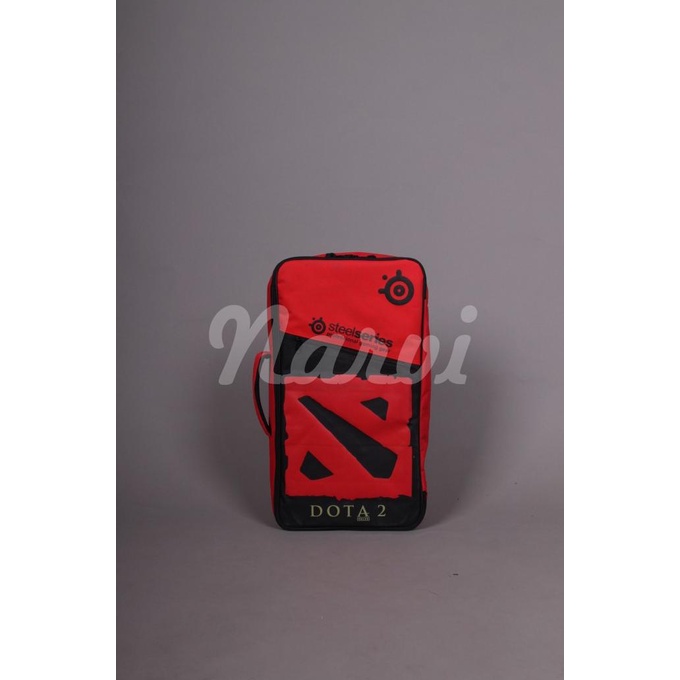 Tas Gaming Bag Sekolah Dota Dota2 Logo Merah