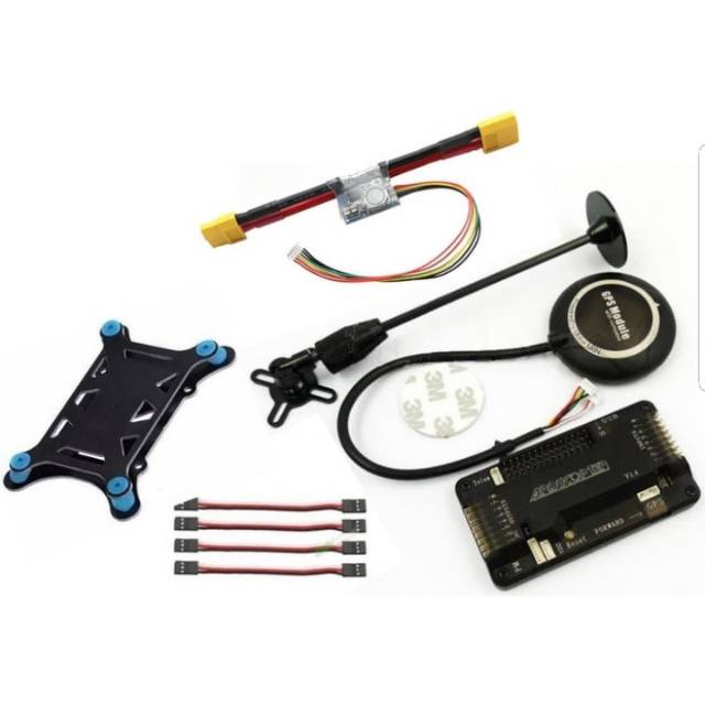Apm 2.6 set with power module GPS M8N + GPS Stand + Dumper APM +  cable 4pcs