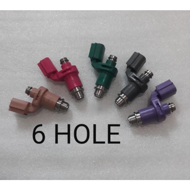 Terbaru Onderdil Motor injektor yamaha 6 hole 6 lubang