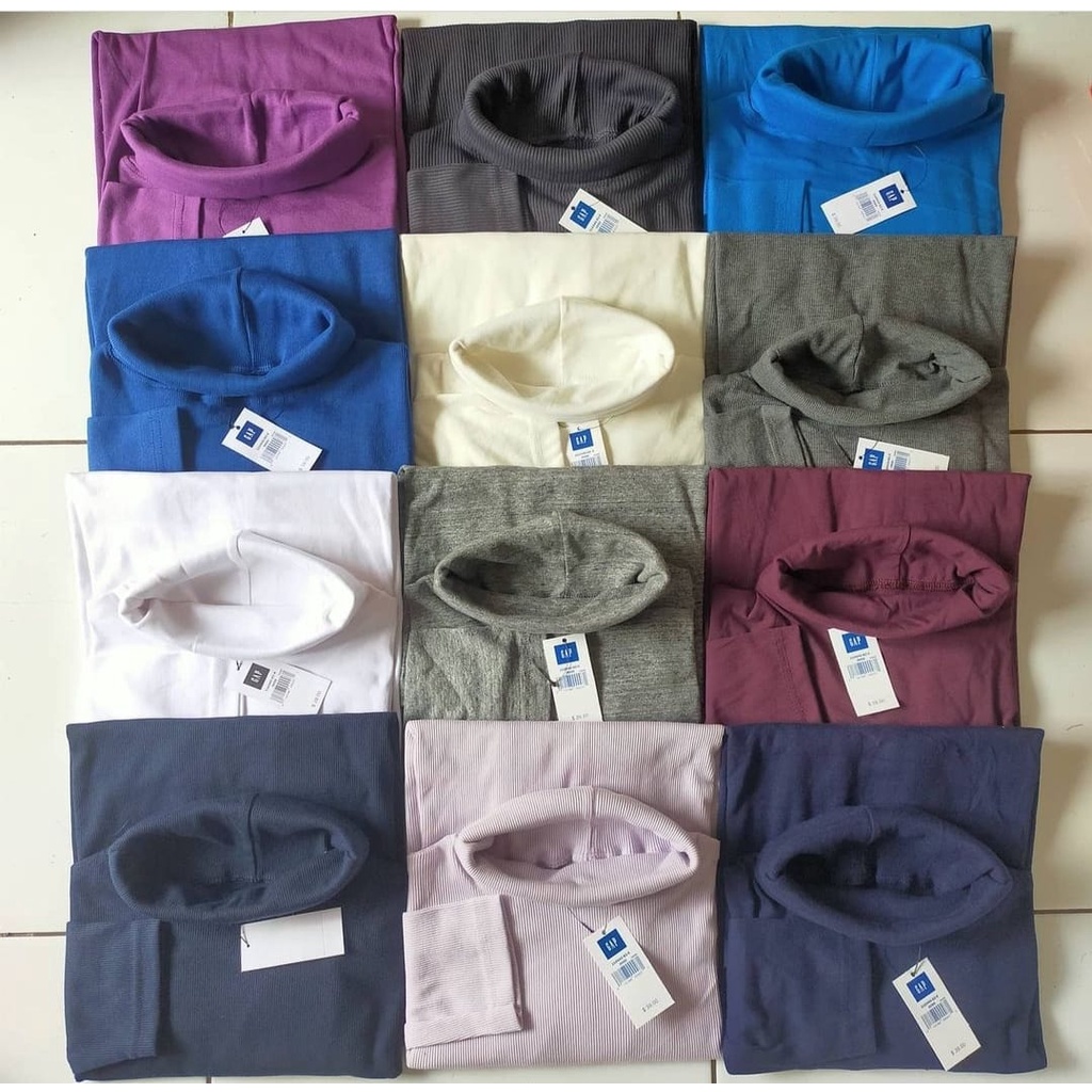 TURTELNECK RIB LENGAN PANJANG TURTEL NECK / RIB PREMIUM TURTEL / RIB GROSIRAN TURTEL