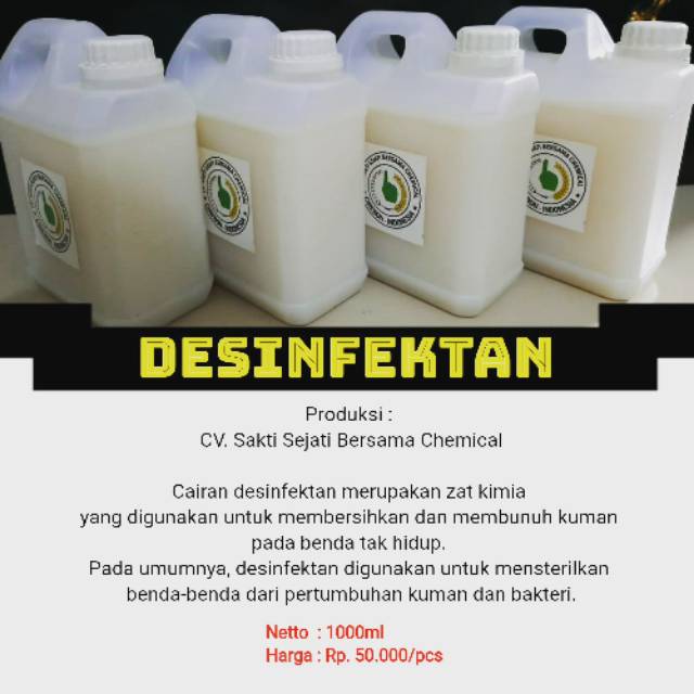 Desinfektan, pembersih ruangan