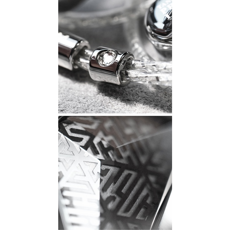 TANCHJIM Prism Flagship HiFi Audio Hybrid Earphones IEM 10mm Dynamic Dual Balanced Armature Sonion Driver Earbuds