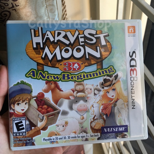 Kaset 3ds Harvest Moon A New Beginning New