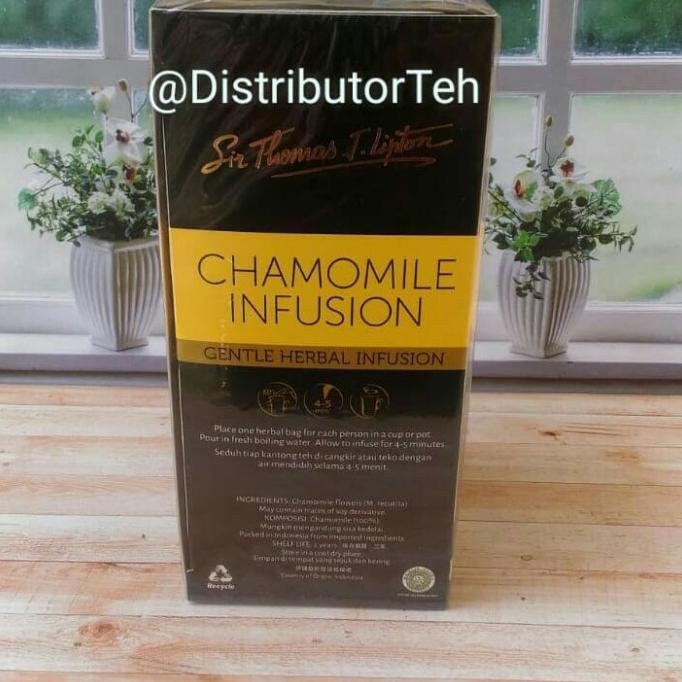 

[ COD ] Teh Celup Camomile - Chamomile Herbal Infusion - Sir Thomas J. Lipton BERKUALITAS Kode 665