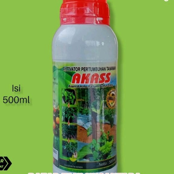 Nutrisi Akass AKASS (ASAM,AMINO,KALIUM,SULFUR DAN SILICA) 500ML