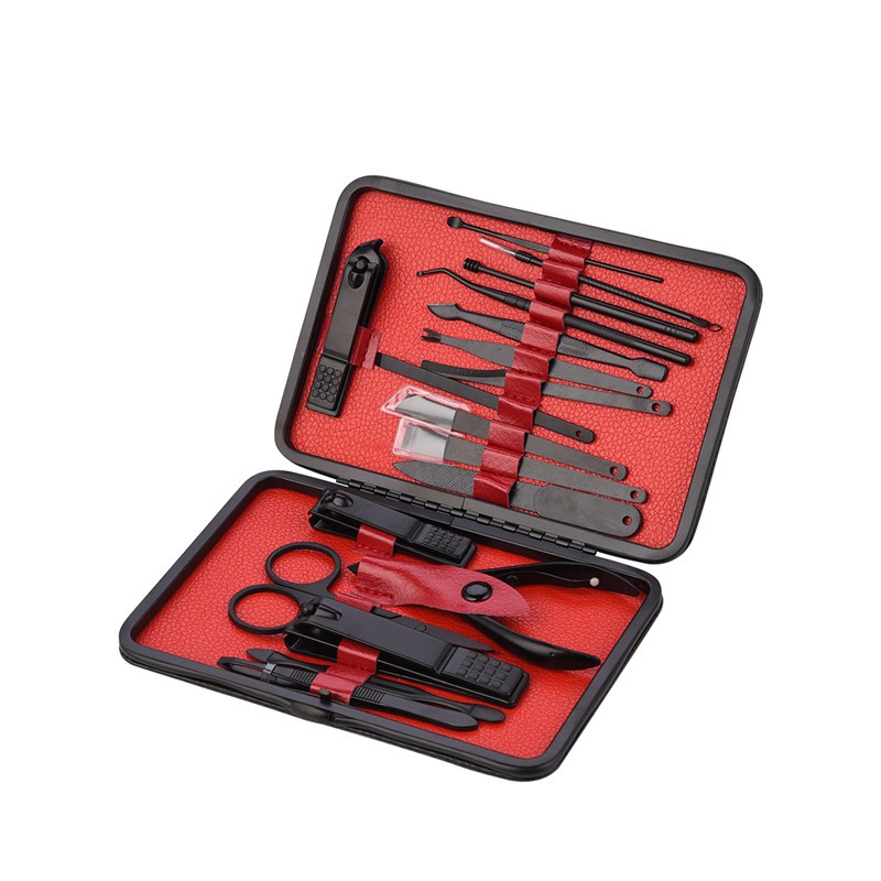 

CkeyiN 18Pcs Gunting Kuku Bahan Stainless Steel untuk Manicure / Pedicure