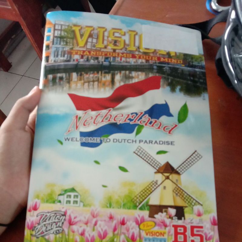 

VISION buku tulis