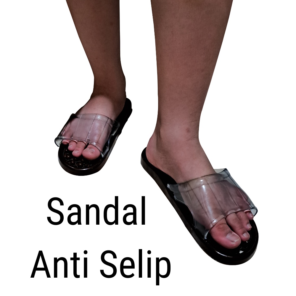 Sendal Terapi Kesehatan / Sandal Kesehatan Anti  Licin - Sendal Wanita / Pria Ukuran M &amp; L