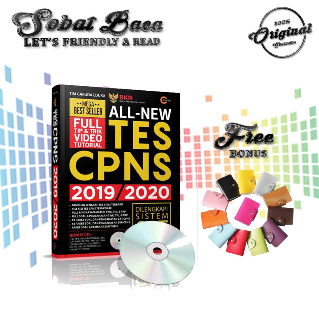 Buku Cpns Best Seller All New Tes Cpns 2019 2020 Plus Cd C Media Shopee Indonesia