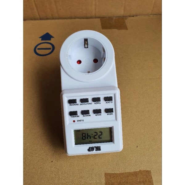 TIMER DIGITAL SWITCH WEEKLY STOP KONTAK AC 220V