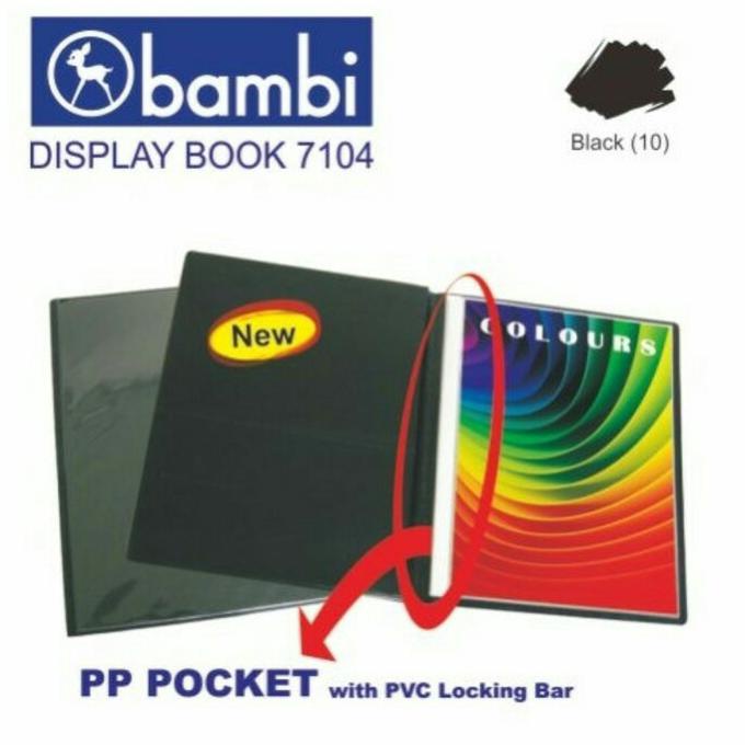 

Office & Stationery | Document Organizer | Display Book Pp Pocket A4 Flexible Bambi | Best Seller