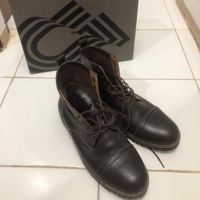 Jual boots pria guten inc puntondas oxblood murah