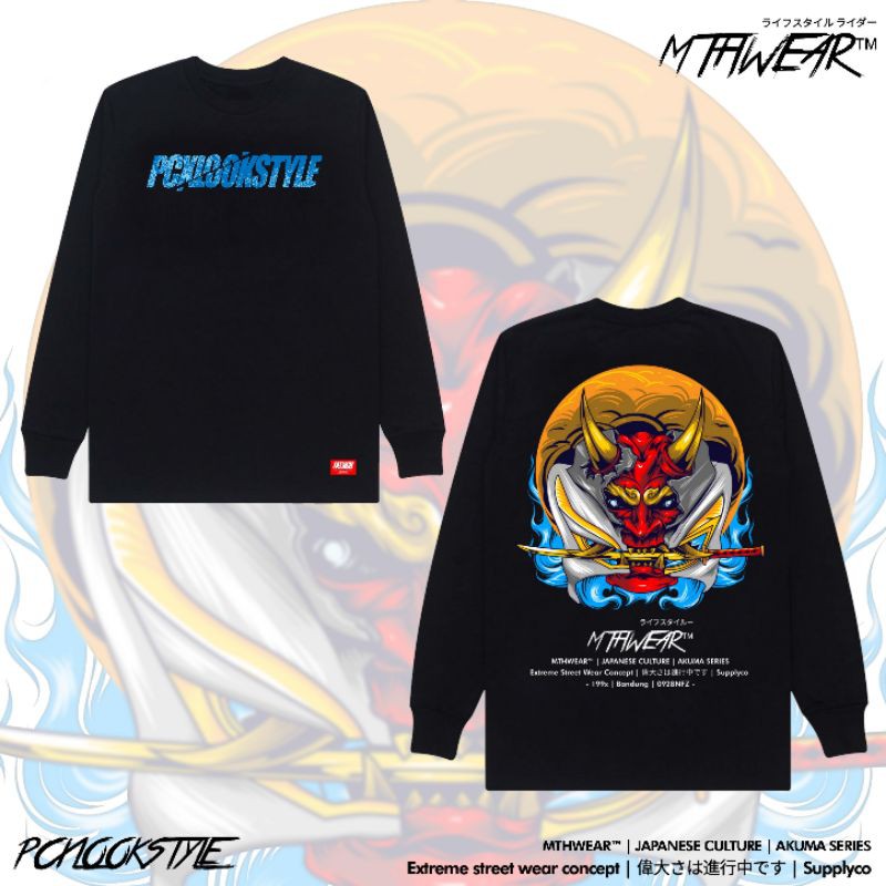 LONG SLEVEE | MTHWEAR | AKUMA SERIES | PCXLOOKSTYLE