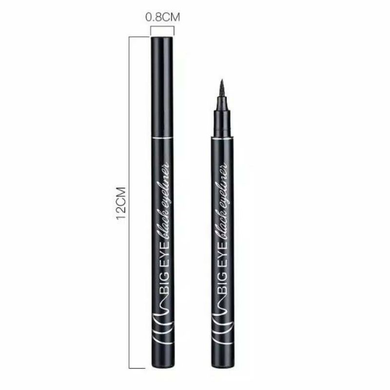 ready cod Eyeliner Hitam Cair Tahan Lama Waterproof Pen anti air import murah terbaru 2021