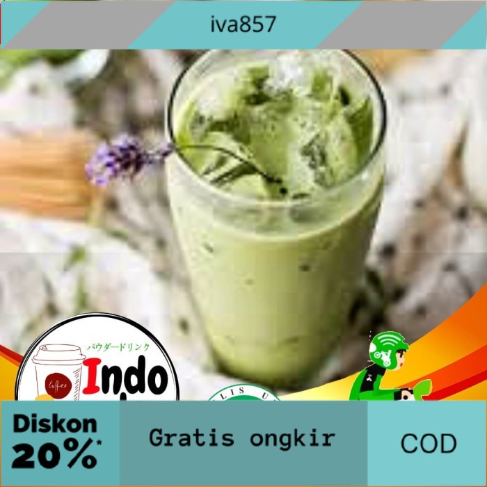 

PROMO Green tea powder 1Kg / Bubuk Green Tea / Bubuk Minuman rasa Green tea GRATIS ONGKIR