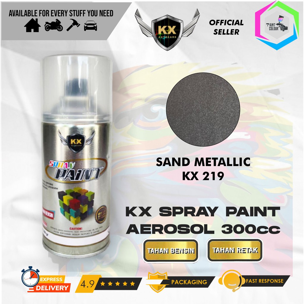Cat Semprot Aerosol / Pylox KX Autocare Paint - KX 219 SAND METALLIC