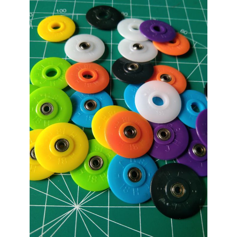 ROLLER BERING HJH SILET 18MM / ROLLER PLASTIK BERING (2PCS)