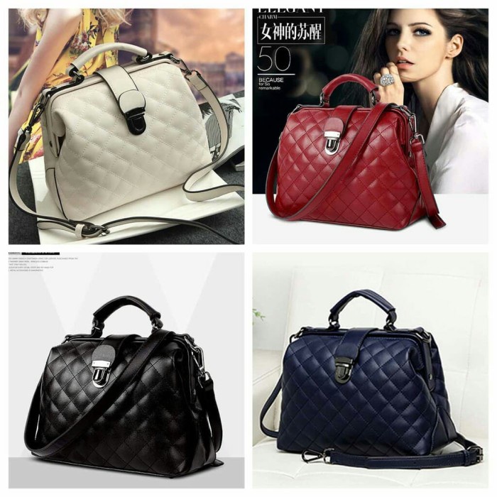 Tas batam import slempang - Merah