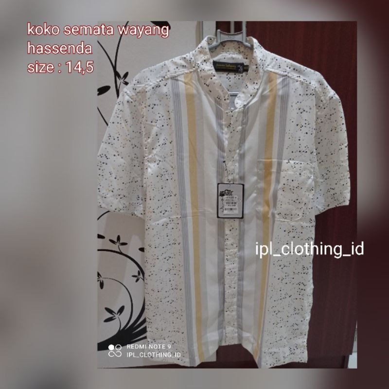 *SOLD* baju koko semata wayang hassenda