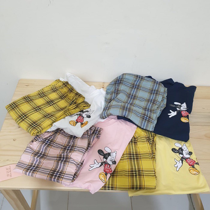 Mickey 2pc Outfit Set Long Pants 2660