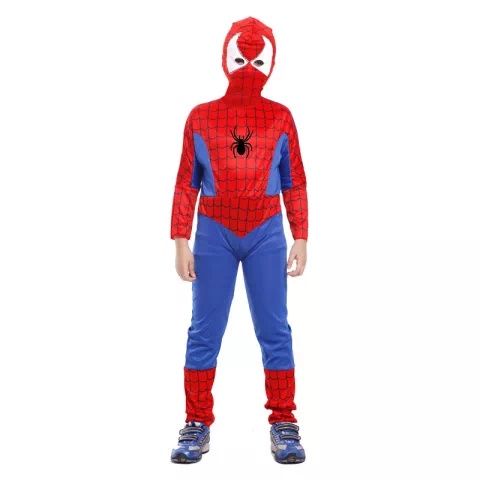 Baju Spiderman Superhero Anak Laki Laki Import