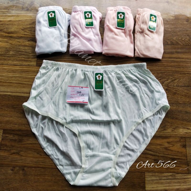 12PCS CELANA DALAM PLUM 566 L4 JUMBO