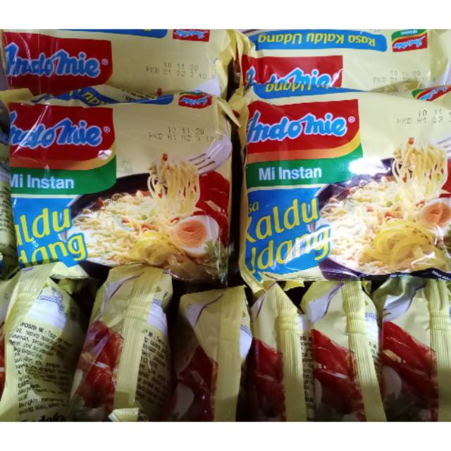 

Indomie kaldu udang / kerupuk bangka / snack bangka / oleh oleh