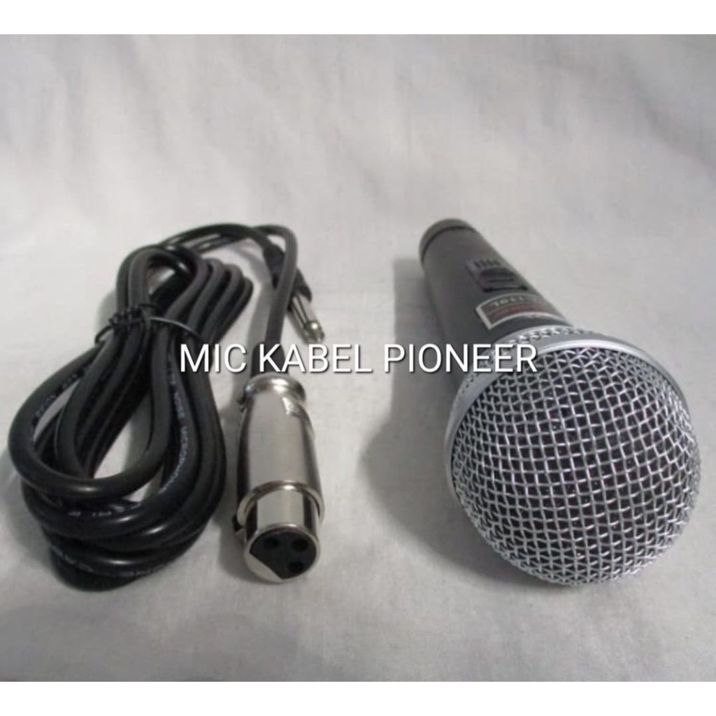 G618 PIONEER PIONNER PIONER BEST SOUND MIC KABEL KARAOKE LEGENDARY DYNAMIC MIKROPON MIK MICROPHONE CARDIOID MIKROPHONE MEETING METING CABLE VOKAL ARTIS VOCAL AUDIO SOUND SISTEM PROFESIONAL PRO PENGERAS SUARA HIFI SUARA SENSITIF MC PIDATO SEMINAR CERAMAH A