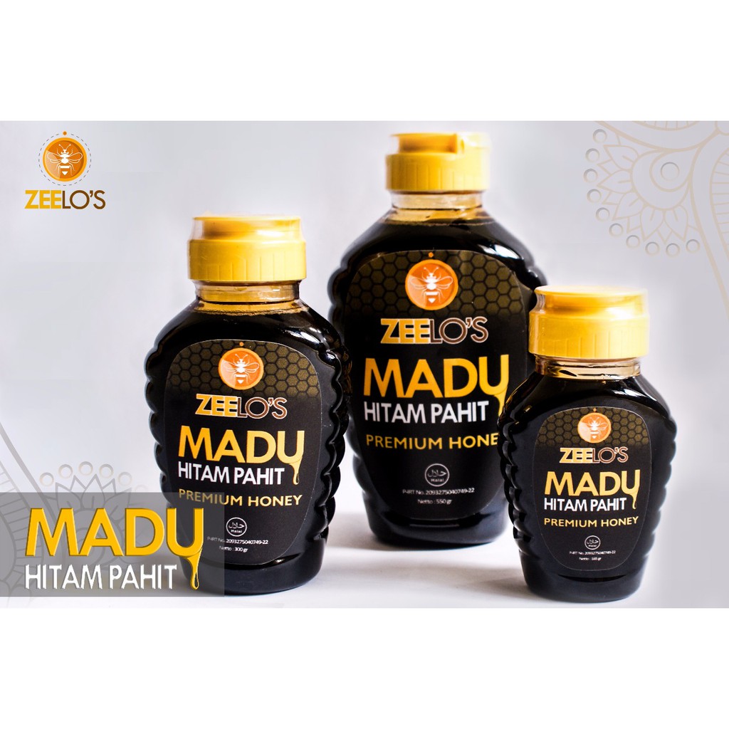 

Madu Hitam Pahit Premium 165gr