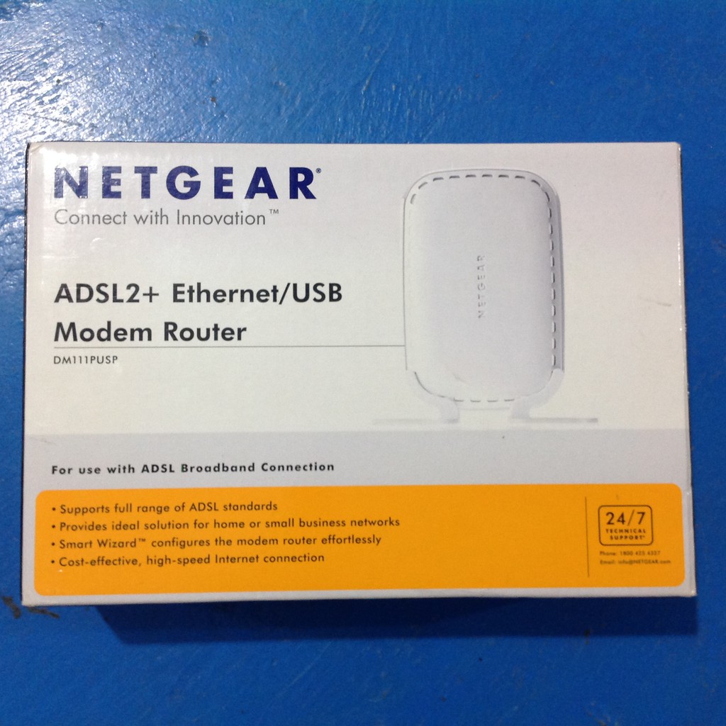 NETGEAR ADSL2 PLUS ETHERNET USB MODEM ROUTER